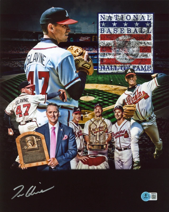 Braves Tom Glavine Authentic Signed 11x14 Collage Photo